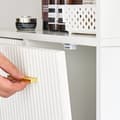 Miniatyrbild 7 av 8: Rootz Tall Cabinet - Lagringsarrangör - Badrumshylla - Elegant design - 65x170x32cm