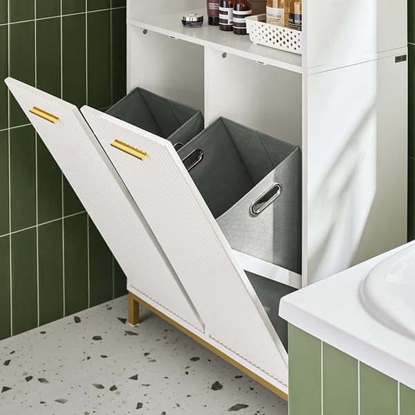 Rootz Tall Cabinet - Lagringsarrangör - Badrumshylla - Elegant design - 65x170x32cm