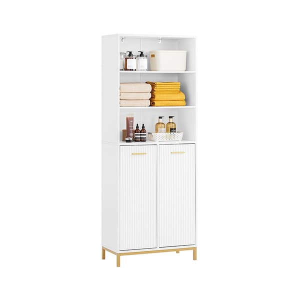 Rootz Tall Cabinet - Lagringsarrangör - Badrumshylla - Elegant design - 65x170x32cm