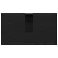 Miniatyrbilde 10 av 11: vidaXL Servantskap Svart Eik 58x33x60 cm Konstruert Tre