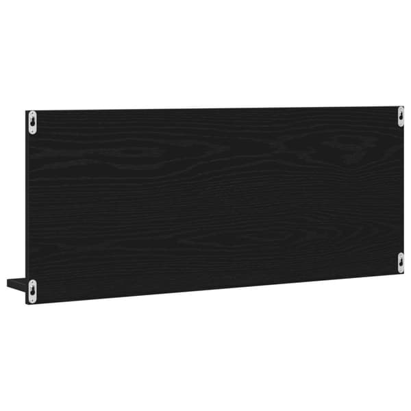vidaXL Baderomsspeil i Sort Eik 90x10,5x37 cm - Ingeniørtre