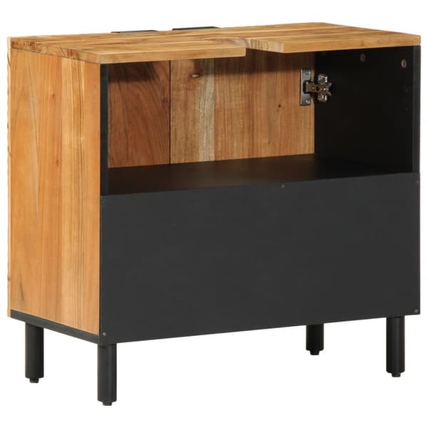 vidaXL Baderomsskap 62x33x58 cm Solid Akasietre