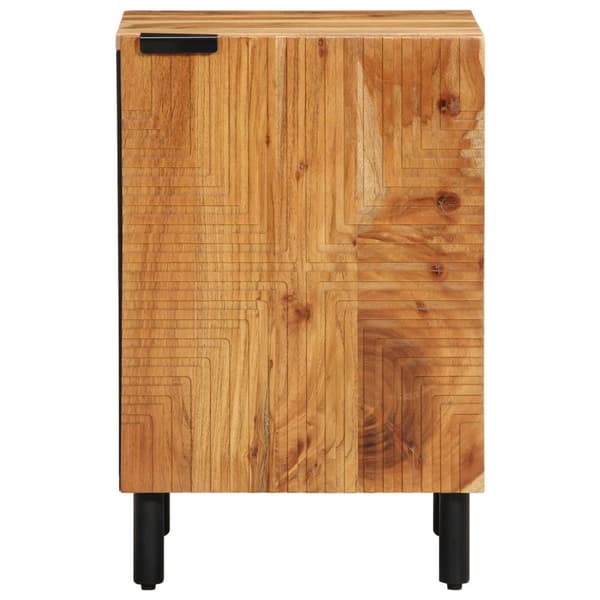 vidaXL Baderomsskap 38x33,5x58 cm Solid Akasietre