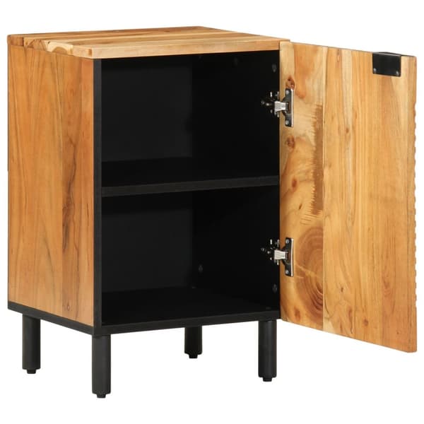 vidaXL Baderomsskap 38x33,5x58 cm Solid Akasietre