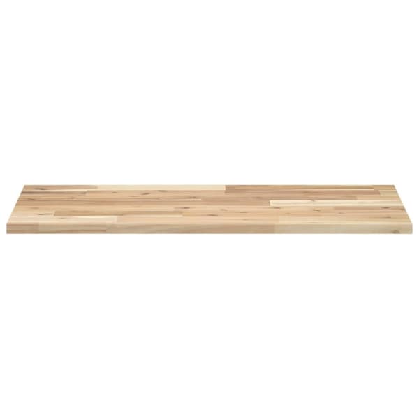 vidaXL bordplade til toiletbord 80x40x2 cm ubehandlet massivt akacie