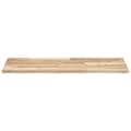 Miniatyrbillede 3 af 8: vidaXL bordplade til toiletbord 80x40x2 cm ubehandlet massivt akacie