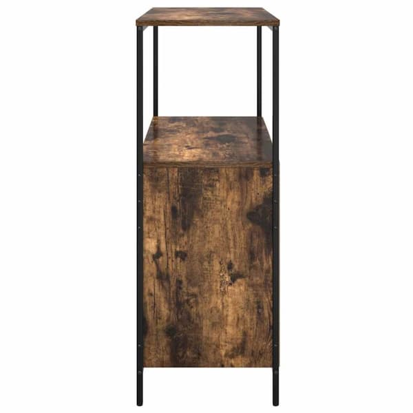vidaXL Kylpyhuonekaappi hyllyillä savustammi 76,5x35x95 cm