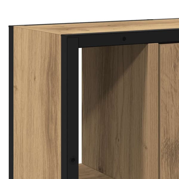 vidaXL Kylpyhuoneen peilikaappi artesaani tammi 60x16x60 cm