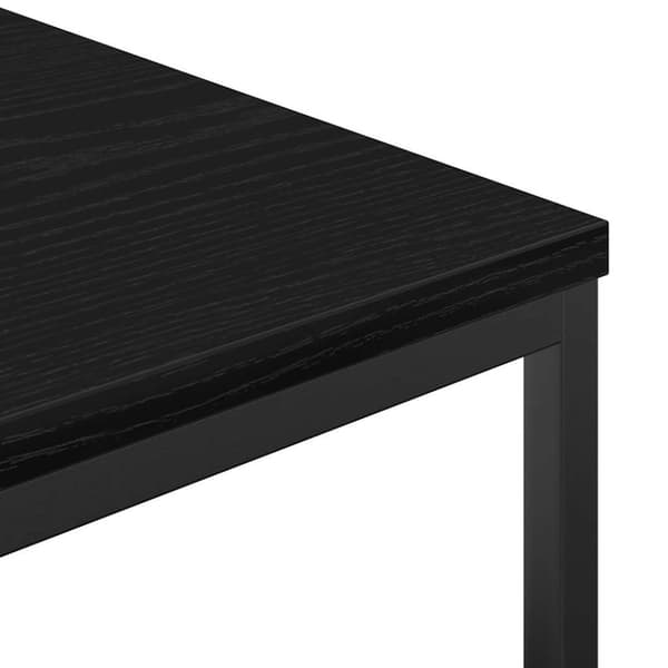 vidaXL Kylpyhuonekaappi hyllyillä musta tammi 76,5x35x95 cm