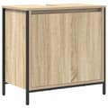 Miniatyrbillede 1 af 11: vidaXL håndvaskskab til badeværelse 60x34,5x60 cm sonoma-eg
