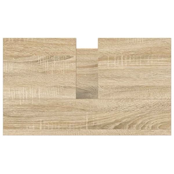 vidaXL Tvättställsskåp för badrum sonoma-ek 60x34,5x60 cm