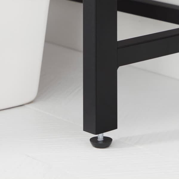 Toiletregal, BTS003B01, 64x24x171 cm, Brun-Sort