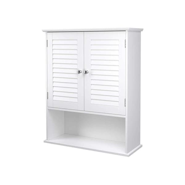 Skab, VASAGLE BBC27WT, 60x20x70 cm, Hvid