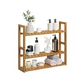Miniatyrbillede 1 af 7: Badestativ med 3 justerbare hylder - 15x60x54 cm - kaffebrun