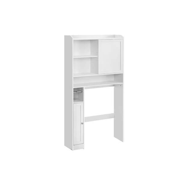 Toilet Hylde, VASAGLE, 25x83x170 cm, Hvid