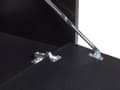 Miniatyrbillede 9 af 10: Badeværelsesskab under håndvask i hvid fiberplade med marmoreffekt og opbevaring