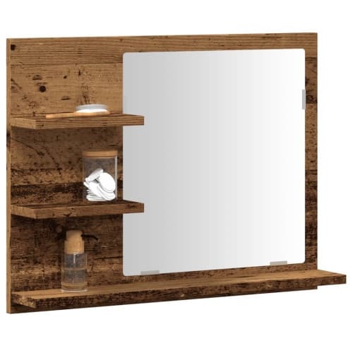 Spegelskåp för badrum artisan ek 60x10,5x45 cm