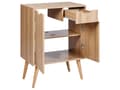 Miniatyrbilde 4 av 11: Servantskap Hvit MDP 60 x 80 cm Oppbevaring med Hylle til Baderom