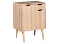 Miniatyrbilde 1 av 11: Servantskap Hvit MDP 60 x 80 cm Oppbevaring med Hylle til Baderom