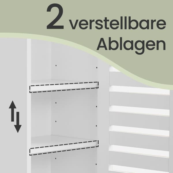 Højt badeværelsesskab, stående badeværelseshylde, højt badeværelsesskab