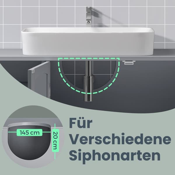 Wastafelonderkast, onderkast, badkamermeubel