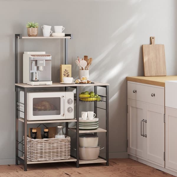 Keukenplank, staande plank, bakkersplank met metalen mand