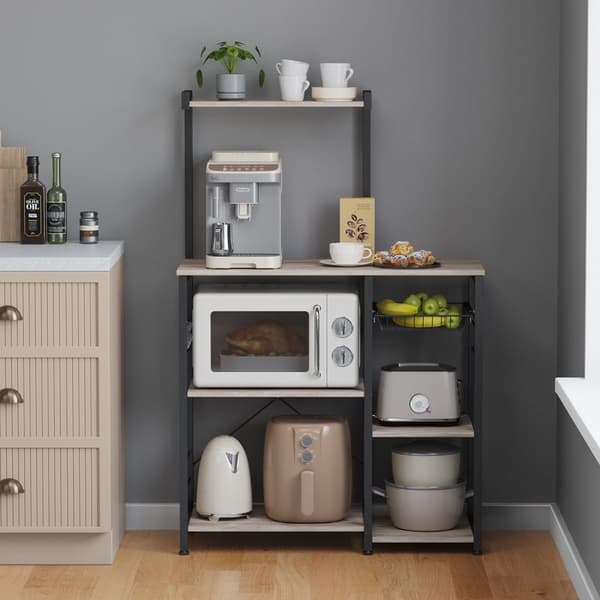 Keukenplank, staande plank, bakkersplank met metalen mand
