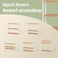 Miniatyrbillede 3 af 5: Badeværelse hylde, badeværelse hylde, plantehylde med 3 justerbare hylder