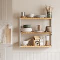 Miniatyrbillede 1 af 5: Badeværelse hylde, badeværelse hylde, plantehylde med 3 justerbare hylder