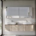 Miniatyrbillede 6 af 6: Badeværelse skab med 3 døre, badeværelsesskab, spejlskab