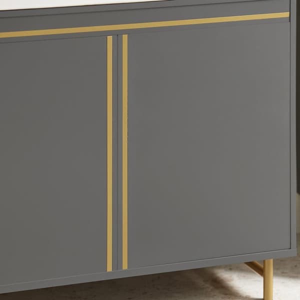 Badrumsmöbelset, BZR129/130, 75x35x65 cm, Grå