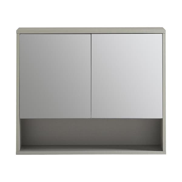 Seinäkaappi, BZR134-NG, 60x20x49.5 cm, Luonnollinen Harmaa
