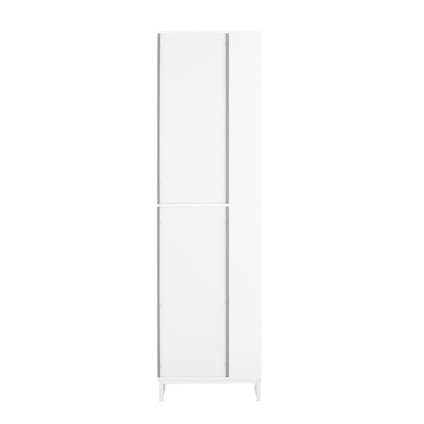 Højt Skab, BZR76-HG, 50x30x181 cm, Grå