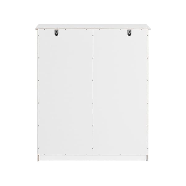 Badeværelsesskab, BZR33-W, 78x35x90 cm, Hvid