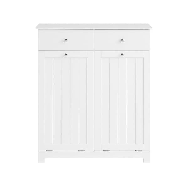 Badeværelsesskab, BZR33-W, 78x35x90 cm, Hvid