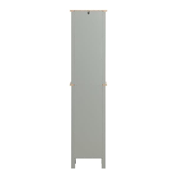 Højt Skab, BZR68-HG, 39x30x169 cm, Brun