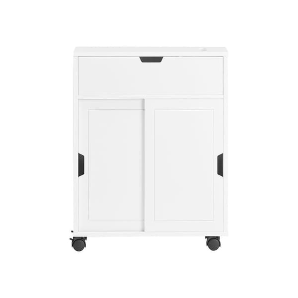 Kylpyhuoneen kaappi, BZR31-W, 52x17x67 cm, Valkoinen