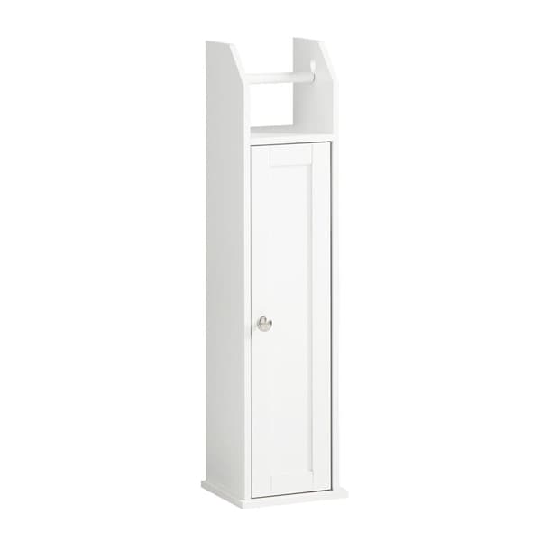 WC-paperitelinekaappi, FRG135-W, 20x18x78 cm, Valkoinen