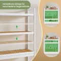Miniatyrbild 4 av 5: Toaletthylla, SONGMICS BTS01WT, Vit