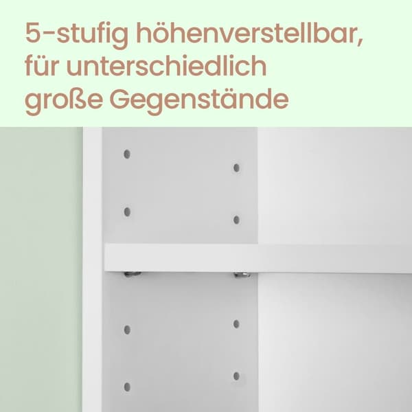 Underskab, VASAGLE, 30x80x64 cm, Hvid