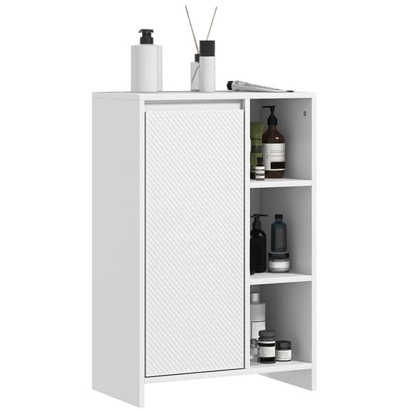 Rootz badeværelse skab - opbevaringsskab - arrangør - justerbar hylde - 53 x 30 x 80 cm - Optimer små rum