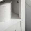 Miniatyrbild 4 av 6: Rootz Badrumsskåp Vanity - Basskåp - Lagringsenhet - Spacebesparing - 60 x 30 x 60 cm - Vit - Optimerar utrymme under handfat
