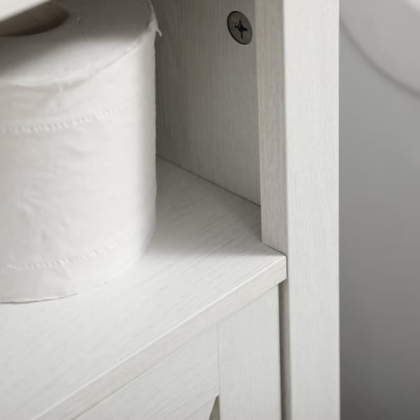 Rootz Badrumsskåp Vanity - Basskåp - Lagringsenhet - Spacebesparing - 60 x 30 x 60 cm - Vit - Optimerar utrymme under handfat