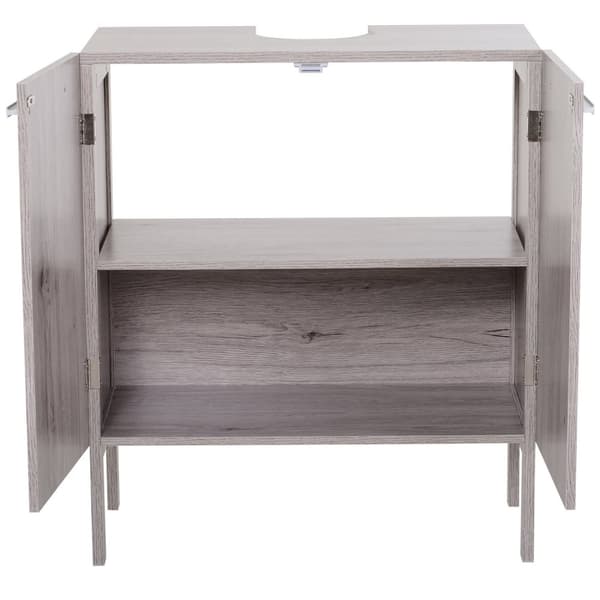 Rootz Badrum Vanities Unit - Closet - MDF Storage - Extra Elegance - 60B X 30T x 70H CM
