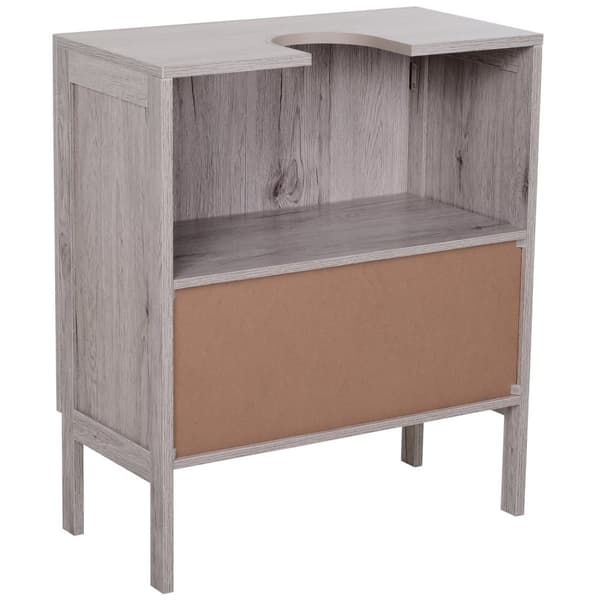Rootz Badrum Vanities Unit - Closet - MDF Storage - Extra Elegance - 60B X 30T x 70H CM