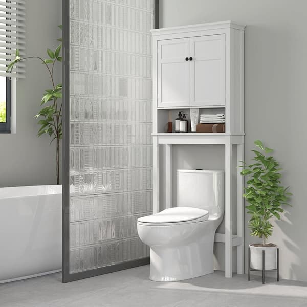 Rootz över toaletthyllan - Badrumshylla - Space Saver - Förbättra lagring - 70L x 20B x 175H cm