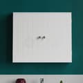 Miniatyrbild 2 av 4: Bath vida - 333382 - Dubbeldörr Väggförvaringshylla för badrum, vit, 15 x 60 x 50 cm