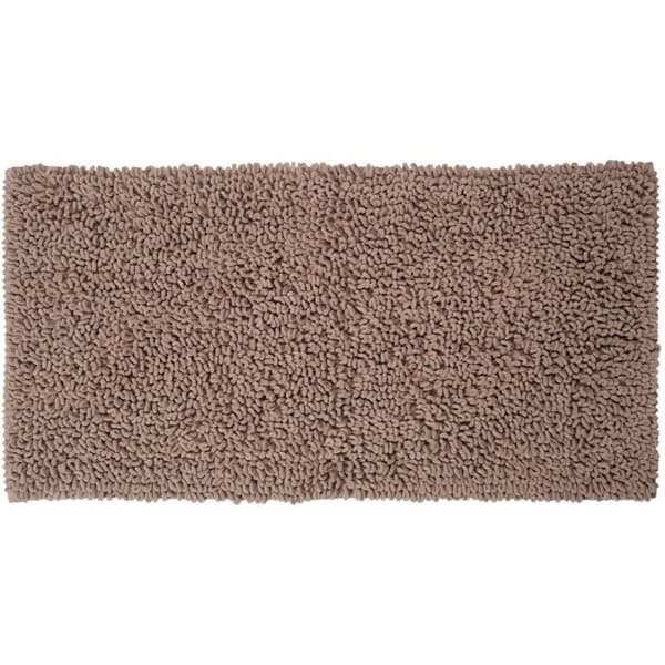 Sealskin Twist Badmatta, Tyg, Sand, 120 x 60 x 3 cm - 294641465