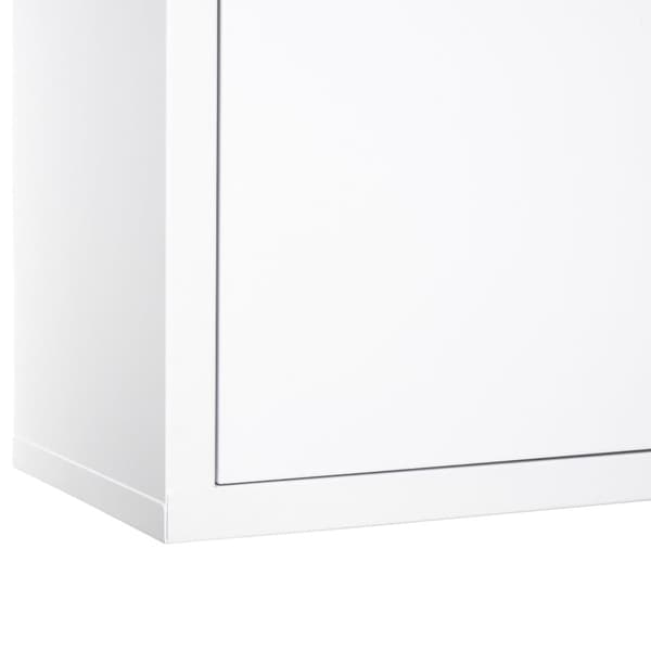 Första hjälpen-skåp, 40x18x60 cm, Vit