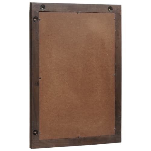 Badrumsspegel 50x70x3 cm Massivt trä Mango